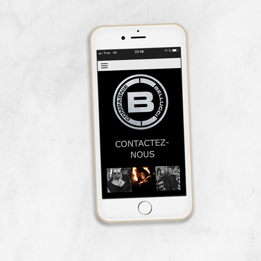 IPHONE LOGO COMPAGNIE BELLUCCI