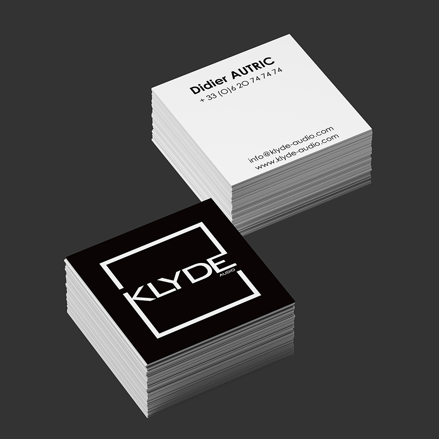 KLYDE AUDIO CARTE DE VISITE