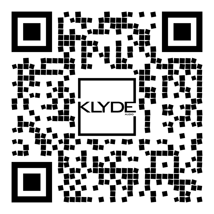 KLYDE AUDIO QR CODE